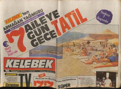 Hürriyet Gazetesi Kelebek Eki 18 Haziran 1987- Çocuğun Ruhsal Gelişmesi GZ63730 - 2
