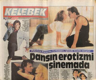 Hürriyet Gazetesi Kelebek Eki 18 Kasım 1988 - Ferdi Özbeğen , Dedikoduları Yalanladı GZ82802 - 1