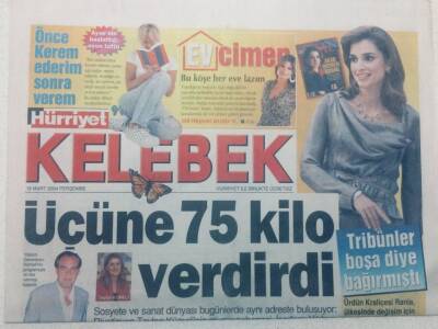 Hürriyet Gazetesi Kelebek Eki - 18 Mart 2004 - Obez Çocuğu Ne Bekliyor GZ46704 - 1