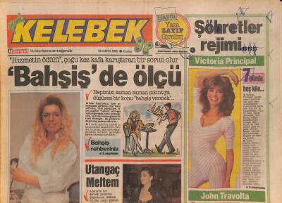 Hürriyet Gazetesi Kelebek Eki 18 Mayıs 1990 - Samsunlu Sanatçıların Samsun Çıkartması - Cazcılarla 60 Dakika GZ126282 - 1