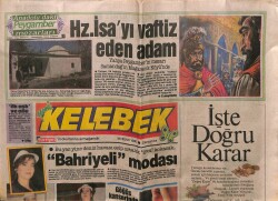 Hürriyet Gazetesi Kelebek Eki 18 Nisan 1990 - Bahriyeli Modası GZ63594 - 2