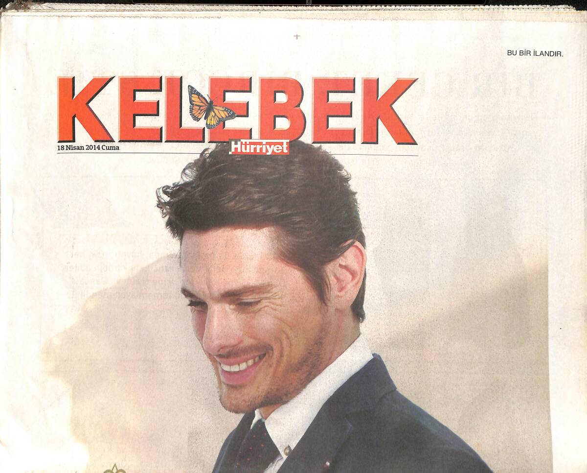 Hürriyet Gazetesi Kelebek Eki 18 Nisan 2014 - Banu Zorlu Ticarete Atıldı - Altın Kelebek Heyecanı Başladı GZ154757 - 1