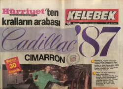 Hürriyet Gazetesi Kelebek Eki 18 Ocak 1987 - Hangi Ünlüyle Kafa Dengisiniz? GZ63530 - 1