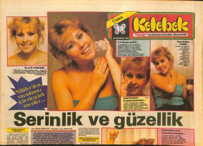 Hürriyet Gazetesi Kelebek Eki 19 Ağustos 1983 - Nilüferden , Vücudunuz İçin Rüzgârlı Öneriler... GZ126550 - 1
