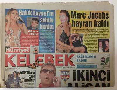 Hürriyet Gazetesi Kelebek Eki 19 Ekim 2005 - Metin Şentürk - 1