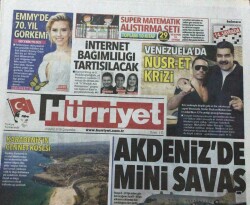 Hürriyet Gazetesi Kelebek Eki 19 Eylül 2018-Cumhurbaşkanı Kabataştan Mı Çıkacak? GZ45745 - 1