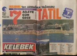 Hürriyet Gazetesi Kelebek Eki 19 Haziran 1987- Ekrandaki Uçan Melek GZ63729 - 1