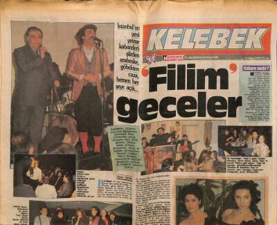 Hürriyet Gazetesi Kelebek Eki 19 Mart 1989 - Isabella Rossellini , Ayrılığı Bu Kez Sinemada Oynuyor GZ113731 - 1