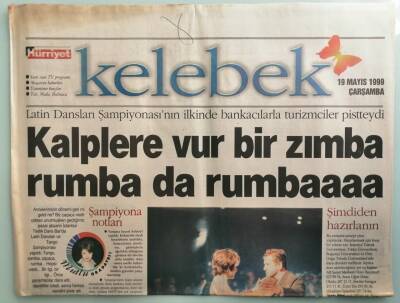 Hürriyet Gazetesi Kelebek Eki 19 Mayıs 1999 Arzumun Ekran Çağı - GZ37761 - 1