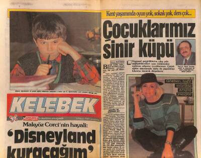 Hürriyet Gazetesi Kelebek Eki 19 Nisan 1989 - Gökben , Hafif Müzikte Arayış Yaşıyor GZ113698 - 1