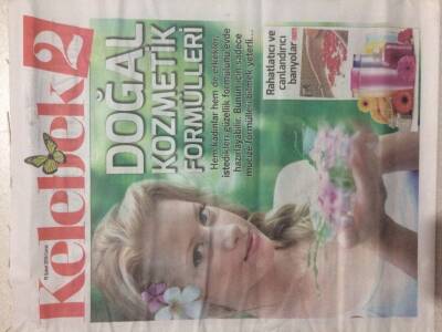 Hürriyet Gazetesi Kelebek Eki 19 Şubat 2016 - Doğal Kozmetik Formülleri GZ29481 - 1