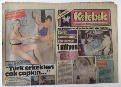 Hürriyet Gazetesi Kelebek Eki 2 Ağustos 1986 - Kız Evlendirecek Ortadireğin Vay Haline ... GZ18685 - 1