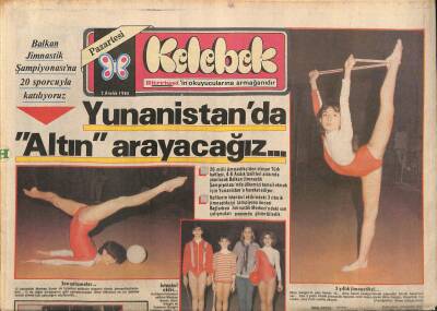 Hürriyet Gazetesi Kelebek Eki 2 Aralık 1985 - Büyük Şarkıcı Julio Iglesiasa Büyük Ödül... GZ91958 - 1
