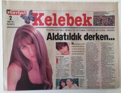Hürriyet Gazetesi Kelebek Eki 2 Aralık 1996 - Tiyatro Eğitimli , Renkli Ve Yetenekli Üstelik de Doğal Rengin GZ16915 - 2