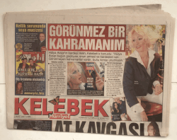 Hürriyet Gazetesi Kelebek Eki 2 Mart 2007 - Hayat Felsefesi Kemal Sunaldan GZ5174 - 1
