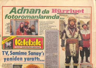 Hürriyet Gazetesi Kelebek Eki 2 Mayıs 1984 - Hayaller Nasıl Gerçek Oldu * Samime Sanay GZ113821 - 1