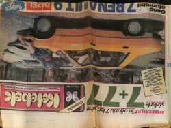 Hürriyet Gazetesi Kelebek Eki 2 Nisan 1986 - Müjde Ar Kadınlarında Gözdesi GZ61909 - 1