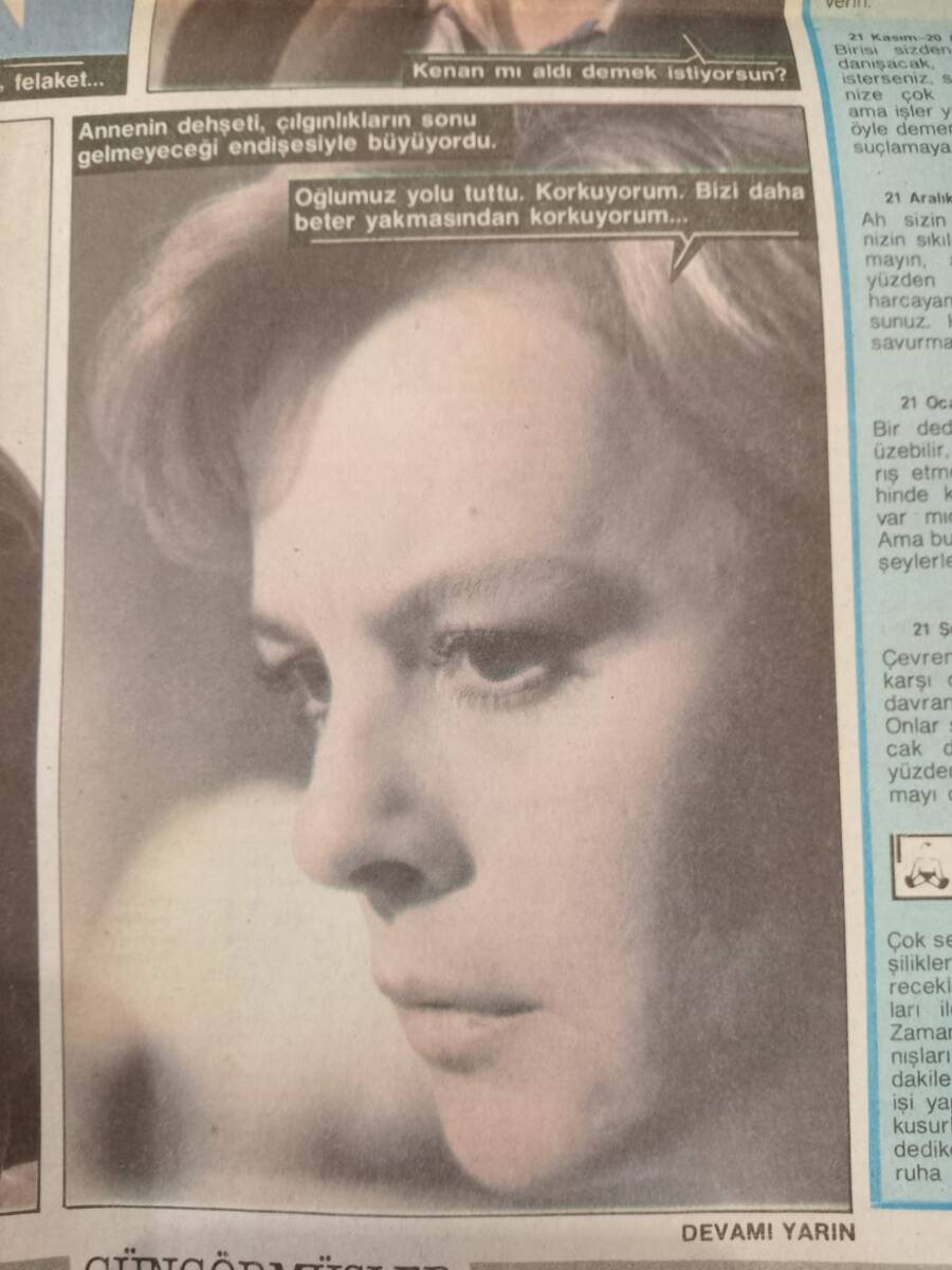 Hürriyet Gazetesi Kelebek Eki 2 Temmuz 1988 - Hülya Koçyiğit Fotoroman GZ145834 - 2