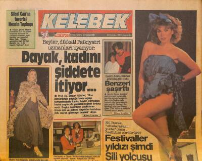 Hürriyet Gazetesi Kelebek Eki 20 Aralık 1989 - Burhan Çaçan Kaset Reklamı - Nil Burak Şimdi Şili Yolcusu GZ126512 - 1