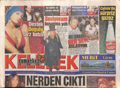Hürriyet Gazetesi Kelebek Eki 20 Ekim 2007 - Sezen Aksu Şarkılı Film - Zerrin Özer Seviyorum Boşanma Yok GZ116046 - 1
