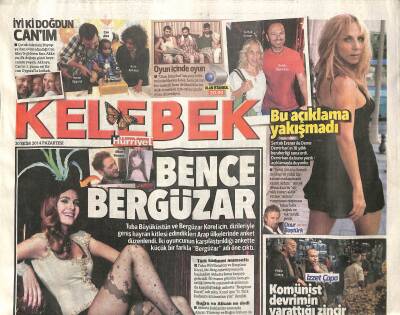 Hürriyet Gazetesi Kelebek Eki 20 Ekim 2014 - Zeki Müren Albümü Geliyor GZ116016 - 1