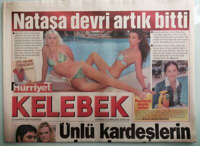 Hürriyet Gazetesi Kelebek Eki 20 Haziran 2005 Ünlü Kardeşlerin Miras Kavgası - GZ37723 - 1