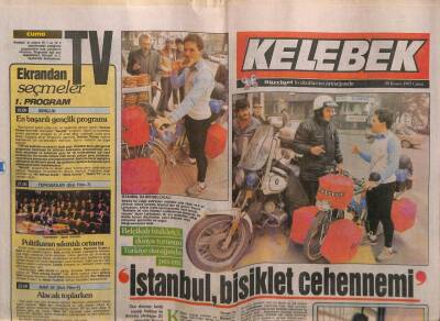 Hürriyet Gazetesi Kelebek Eki 20 Kasım 1987 - Cihan Ünal - Harika Avcı Fotoroman GZ63621 - 2
