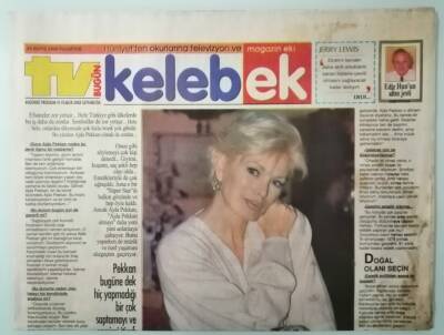 Hürriyet Gazetesi Kelebek Eki 20 Mayıs 1996 Ajda Pekkan Hiç Bir Zaman Yaş Kompleksim Olmadı Artık Benim Yaşım Yok -GZ37015 - 1