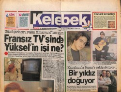 Hürriyet Gazetesi Kelebek Eki 20 Nisan 1992 - Kayahanla Sezen Aksuya Rakip Geliyor GZ63917 - 1