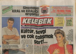 Hürriyet Gazetesi Kelebek Eki 20 Temmuz 1987- Ajda Pekkandan Yıldız Olmak İsteyenlere Altın Öğütler GZ63700 - 1