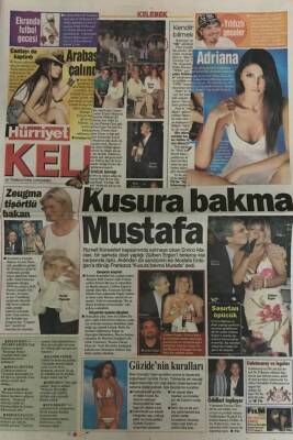 Hürriyet Gazetesi Kelebek Eki 20 Temmuz 2005-Kusura Bakma Mustafa GZ45321 - 1