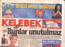 Hürriyet Gazetesi Kelebek Eki 21 Aralık 2004 - Hürriyet Bazen Şarkı Söylemektir*Zeki Müren - Keto'nun Bittiği An GZ157599 - Gökçekoleksiyon
