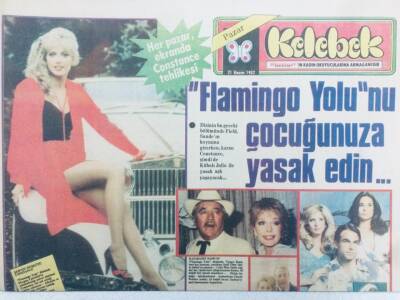 Hürriyet Gazetesi Kelebek Eki 21 Kasım 1982 - Neco 8 Yaşında GZ40923 - 1