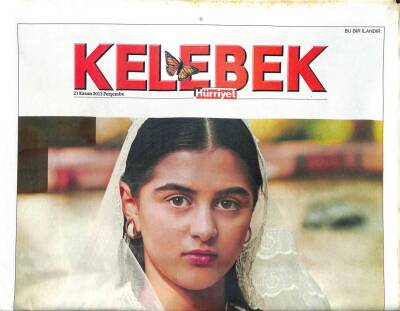 Hürriyet Gazetesi Kelebek Eki 21 Kasım 2013 - Nilüfer Onlar Bizim Çocuklarımız, Bebek Kararı GZ104749 - 1