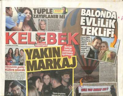 Hürriyet Gazetesi Kelebek Eki 21 Kasım 2014 - Betül Şahin , Oyunculuk Kariyerinin 17. Yılına İlk Kez Tiyatroya Çıkıyor GZ100708 - 2