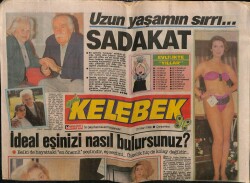 Hürriyet Gazetesi Kelebek Eki 21 Mart 1990 - İdeal Eşinizi Nasıl Bulursunuz? GZ61817 - 1