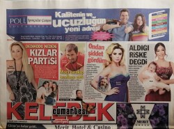 Hürriyet Gazetesi Kelebek Eki 21 Mart 2009 Gülbenden Çok Güzel Hareket -GZ44584 - 1