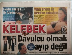 Hürriyet Gazetesi Kelebek Eki 21 Nisan 2004 Hasan Celal Güzele Dava Açacağım - GZ44122 - 1