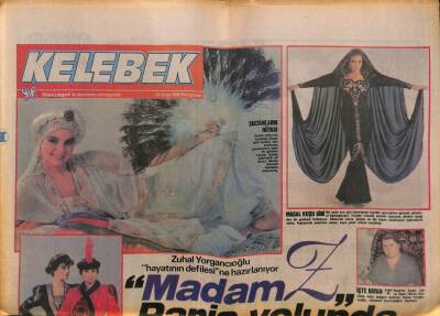 Hürriyet Gazetesi Kelebek Eki 21 Ocak 1988 - Taner Şener Sunuculuğu 2.Kez Deneyecek , Tatlı Telaş GZ93943 - 1
