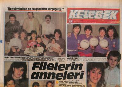 Hürriyet Gazetesi Kelebek Eki 21 Şubat 1988 - Ferdi Özbeğen Mutfağı Seviyor GZ93949 - 1