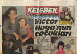Hürriyet Gazetesi Kelebek Eki 22 Mart 1987 - Victor Hugonun Çocukları GZ63570 - 2