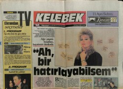 Hürriyet Gazetesi Kelebek Eki 22 Mayıs 1987 - Nevin Sayhan,Ah Bir Hatırlayabilsem GZ61879 - 1