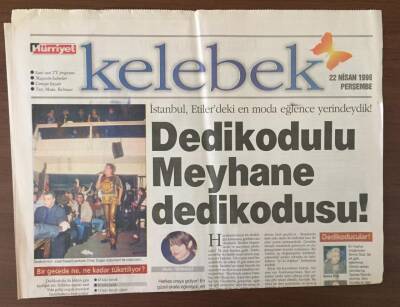 Hürriyet Gazetesi Kelebek Eki 22 Nisan 1999 - Saçlarda İmaj Yenileme Zamanı GZ6969 - 2