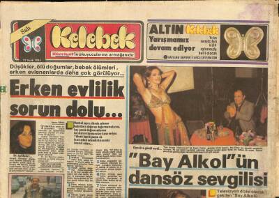 Hürriyet Gazetesi Kelebek Eki 22 Ocak 1985 - Erken Evlilik Sorun Dolu... GZ114664 - 1