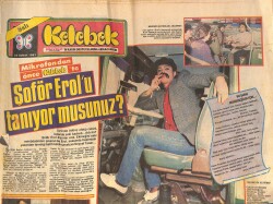 Hürriyet Gazetesi Kelebek Eki 22 Şubat 1983 - Sezen Aksu Çalıkuşu Fotoroman - Emel Sayın Gelinliğimi İstiyorum GZ146337 - 1