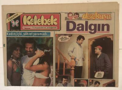 Hürriyet Gazetesi Kelebek Eki 22 Şubat 1986 - Iglesias Bunalımda GZ7722 - 1