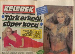 Hürriyet Gazetesi Kelebek Eki 22 Şubat 1987 - Türk Erkeği Süper Koca GZ63575 - 1