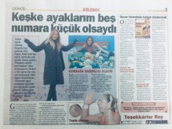 Hürriyet Gazetesi Kelebek Eki 22 Şubat 2005 - Alice Harikalar Diyarında GZ43411 - 2