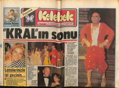 Hürriyet Gazetesi Kelebek Eki 22 Temmuz 1985 - Ayşegül Aldinç,Ben Çamur Severim GZ63676 - 1