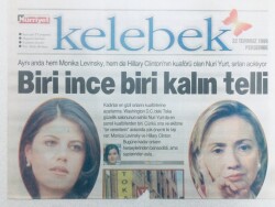 Hürriyet Gazetesi Kelebek Eki 22 Temmuz 1999 - Biri İnce Biri Kalın Telli GZ43395 - 2